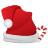 Christmas Hat Stick Icon